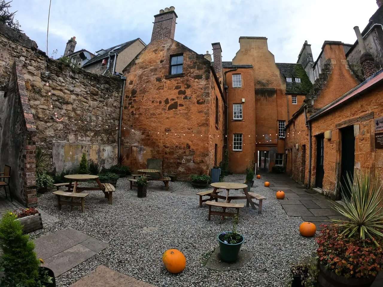 Inside the Merchant House Cafe Kirkcaldy